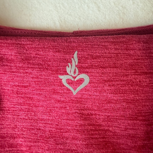 Torrid Sports Bra 2X Rosebud Pink Low Impact Wireless High Neck Racerback - Picture 3 of 9